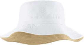 img 1 attached to 🧢 Coolibar Kid's Landon Reversible Bucket Hat - UPF 50+ Sun Protection for Children