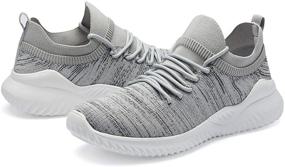 img 1 attached to YPK Fashion Sneakers Trainers MA01Grey Men's Shoes