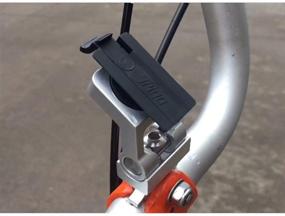 img 1 attached to Держатель для мобильного телефона Trigo: удобное дополнение для велосипедистов на складном велосипеде Brompton
