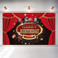 birthday backdrop background decoration supplies event & party supplies logo