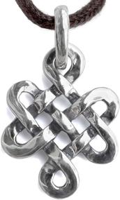 img 4 attached to Necklace Sterling Silver Infinite Buddhist