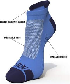 img 3 attached to Blister Resistant Running Moisture Athletic