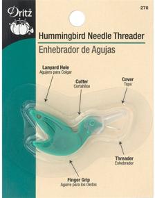 img 2 attached to Dritz 270 Hummingbird Needle Threader: Enhance Your Needlework with Efficient Threading