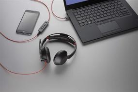 img 1 attached to Enhance Communication Efficiency with the 🎧 Plantronics Blackwire 5220 USB-C On-Ear Mono Headset