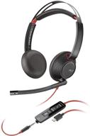enhance communication efficiency with the 🎧 plantronics blackwire 5220 usb-c on-ear mono headset logo