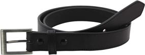 img 2 attached to Bridle Stitched Dress Casual Belt for Men: Enhancing Your Accessories Collection