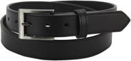 bridle stitched dress casual belt for men: enhancing your accessories collection logo