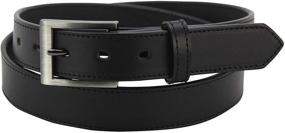 img 4 attached to Bridle Stitched Dress Casual Belt for Men: Enhancing Your Accessories Collection