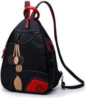 multipurpose fashion backpack traveling shoulder logo