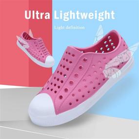 img 1 attached to 👟 Seannel Lightweight Breathable Sneakers U821STLXS001 for Girls - Ideal for Indoor and Outdoor Activities