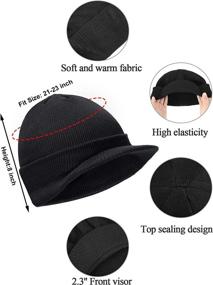 img 3 attached to SATINIOR Pieces Winter Beanie Outdoor Outdoor Recreation for Climbing
