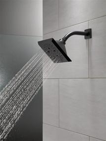 img 3 attached to 🚿 Upgrade Your Shower Experience with the Stylish DELTA 52664-BL H2Okinetic Raincan Shower Head in Matte Black