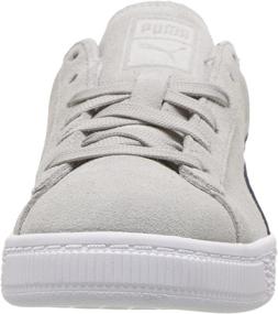 img 3 attached to PUMA Girls' Suede Classic Badge PS Sneaker: Timeless Style and Comfort for Young Fashionistas