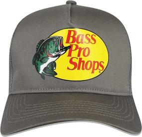 img 2 attached to 🎣 Bass Pro Shops Men's Trucker Hat Mesh Cap - Adjustable Snapback Closure - Ideal for Hunting & Fishing, One Size Fits All
