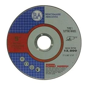 img 3 attached to Benchmark Abrasives 5-Inch Aluminum Oxide Quality Thin Cut Off Wheel for Metal and Stainless Steel - 0.045-Inch Thickness, 7/8-Inch Arbor (Pack of 50)
