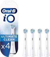 ultimate clean toothbrush heads, pack of 4 counts by oral-b io logo