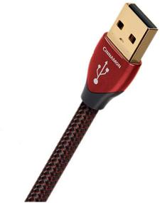 img 2 attached to Кабель высокого качества AudioQuest Cinnamon USB A к USB В - 4,92 фута (1,5 м)