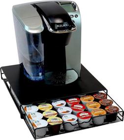 img 3 attached to ☕️ Keurig K-Cup Coffee Pods Storage Drawer Organizer by DecoBros