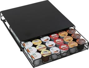 img 4 attached to ☕️ Keurig K-Cup Coffee Pods Storage Drawer Organizer by DecoBros