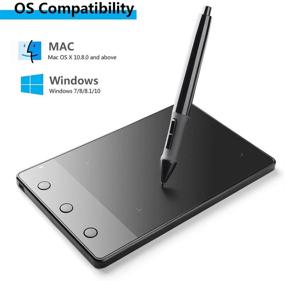 img 2 attached to HUION H420 USB Graphics Drawing Tablet Board Kit: Ultimate Precision and Versatility for Artistic Creations