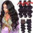 fashion bundles closure brazilian unprocessed hair care in hair extensions, wigs & accessories logo