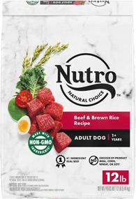 img 4 attached to 🐶 NUTRO Natural Choice Beef & Brown Rice Dry Dog Food for Adult Dogs