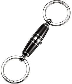 img 2 attached to Montblanc Keyring Black 114565