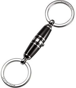 img 3 attached to Montblanc Keyring Black 114565