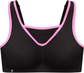 img 1 attached to Glamorise Womens No Bounce Full Support Sport Women's Clothing and Lingerie, Sleep & Lounge