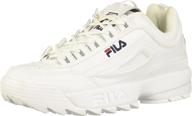 fila disruptor sneaker peacoat vinred men's shoes logo