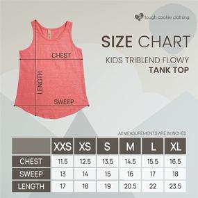 img 1 attached to 👚 Triblend Medium Girls' Clothing by Tough Cookies: Tops, Tees & Blouses