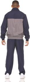 img 3 attached to Spalding Performance Vital Woven Tracksuit Men's Clothing in Active