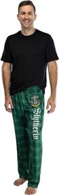 img 2 attached to Ravenclaw Adult Pajama Set: Authentic Harry Potter Men's Clothing