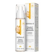 🍊 derma-e's all natural facial moisturizer: vitamin c, roobios & probiotics, powerful antioxidants for skin renewal and protection - 2oz logo