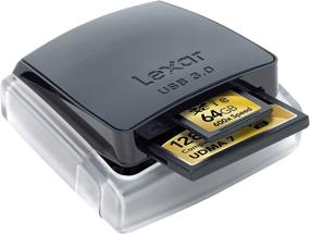 img 3 attached to Lexar Professional USB 3.0 Dual-Slot Reader - LRW400CRBNA: High-Speed Data Transfer and Multi-Card Compatibility