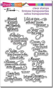 img 1 attached to 🌊 Ocean Wisdom Stampendous SSC1246 Clear Stamp Set