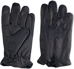 img 2 attached to 🔥 Stay Warm in Style with Hot Leathers Fleece Lined Leather Gloves