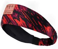 💤 2021 upgraded sleep headphones bluetooth headband by tufusiur - soft, elastic band for running, yoga, travel, meditation - purple logo