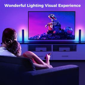 img 1 attached to Bluetooth Control Movies Decoration Gaming Lighting & Ceiling Fans