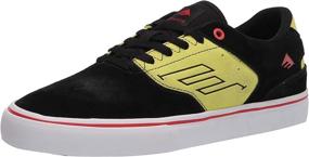 img 4 attached to Emerica Mens Skate Black White Men's Shoes for Athletic