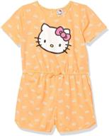 hello kitty girls romper heather girls' clothing in jumpsuits & rompers logo