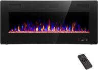 zafro fireplace adjustable brightness multicolor logo