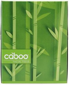 img 3 attached to 🌿 Caboo Hypoallergenic Facial Tissue Paper - Tree Free Bamboo Tissues, Eco-Friendly Tissue Box with 90 Sheets Per Cube (Pack of 6), 540 Total Sheets