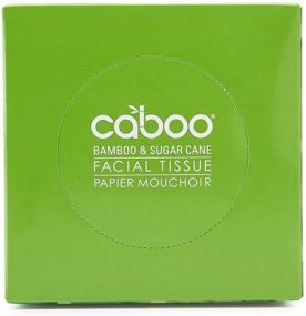 img 1 attached to 🌿 Caboo Hypoallergenic Facial Tissue Paper - Tree Free Bamboo Tissues, Eco-Friendly Tissue Box with 90 Sheets Per Cube (Pack of 6), 540 Total Sheets