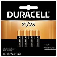 прочные батарейки duracell coppertop alkaline 21/23 - надежный источник энергии, 4 штуки. логотип