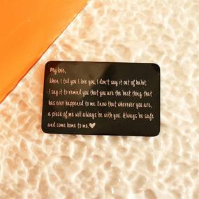 img 1 attached to 🎁 Personalized Engraved Boyfriend Valentine's Day Gift - Thanksgiving Edition