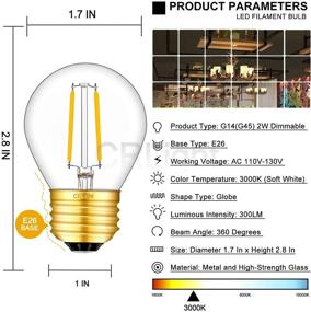 img 2 attached to CRLight Equivalent Dimmable Chandelier Bathroom: 💡 Illuminate Your Space with Style and Versatility!