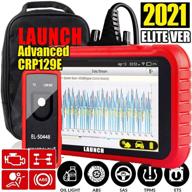 🔧 2021 elite ver obd2 scanner crp129e - engine/abs/srs/tcm scan tool with oil lamp/epb/tpms/sas/throttle body reset, android 7.0, wi-fi free update, auto vin, auto report printing, 5-year warranty - includes el-50448 (gift) logo