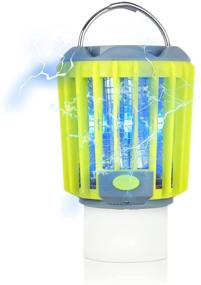 img 4 attached to 🦟 ERAVSOW Camping Bug Zapper: 3-in-1 Rechargeable Mosquito Killer, LED Lantern, and Flashlight - Portable Compact Camping Gear for Outdoors