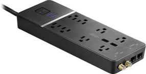 img 4 attached to Rocketfish 8 Outlet Surge Protector Black